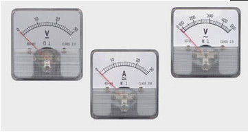 Micro- Vierkante Digitale gelijkstroom Voltmetercomité Meter, klasse 2.5 de Bewegende Ampèremeter van het Rolinstrument gelijkstroom