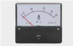 Multifunctionele Bewegende lron instrumentenac Ampèremeter/plastic Vierkante Comité Meter