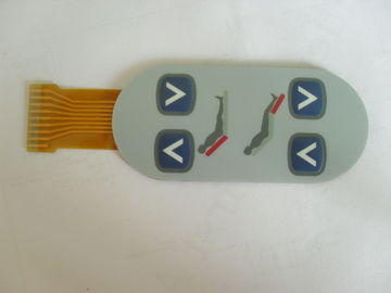 Geweven Waterdichte Membraanschakelaar met de Flexibele Kring van FPC voor Medische apparatuur