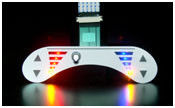 Assemblage van de het Membraanschakelaar van PC van Gr Electroluminescent Backlit/Filmschakelaar voor Decoratie