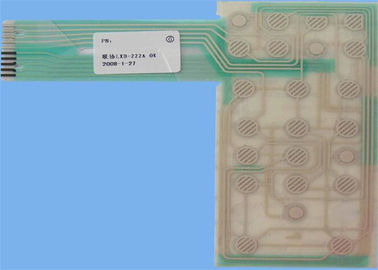 Flexibele PCB-Membraanschakelaar 0.05mm - 1.0mm voor Computer en LCD het Scherm