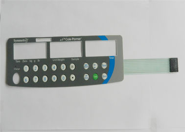 Het Membraanschakelaar van PCB van de HUISDIEREN Onverwachte Drukknop met Zelfklevende DT 6100