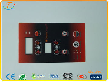 De industriële Grafische Bekledingen van de Stickers Polykoepel glanzend/mat met 7 - kleur Zijdedruk