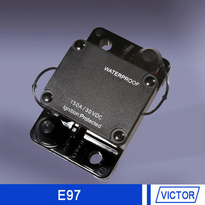 25A - 150A Waterdichte auto audiostroomonderbreker 24v zelf-Test &amp; Handopheffing