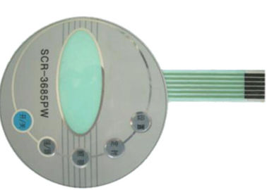 Het flexibele van de het Membraanschakelaar van PC/van het HUISDIER Waterdichte Tastbare Toetsenbord 200HZ - 1500HZ