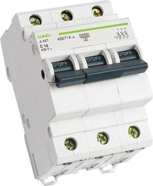 3000A veiligheid 2 fase Ministroomonderbreker PA66 voor Elektrisch Huishouden