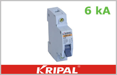miniatuurstroomonderbreker 1 Pool 2 Pool 3 Pool 4 van 4.5KA 6KA de KROMME van Pool 1~63A MCB: B, C, D