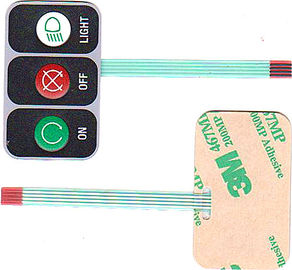 De douane drukte het Tastbare Toetsenbord van de Membraanschakelaar met Flexibele Kring