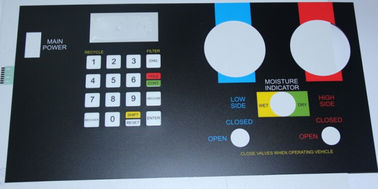 Van het het Silicone Rubbermembraan van douanepc van het de Schakelaartoetsenbord de Aanrakingscomité Sticker