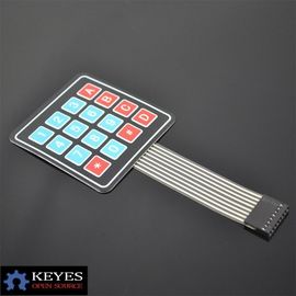 module voor Arduino 4 * van de het Membraanschakelaar van het 4 Matrijstoetsenbord de Microprocessorcontrolebord