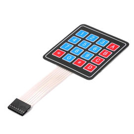 module voor Arduino 4 * van de het Membraanschakelaar van het 4 Matrijstoetsenbord de Microprocessorcontrolebord