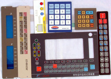 Toetsenbord van de het Membraanschakelaar van douane het Zeer belangrijke PCB, goedkope prijs maar goede kwaliteit