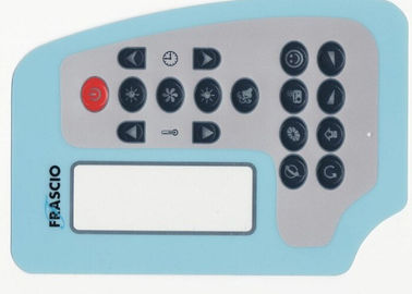 De multisleutels maken Membraanschakelaar waterdicht