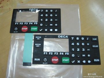 Van het de Schakelaartoetsenbord van het silicone Rubbermembraan het Metaalkoepel met het In reliëf maken van 1500 V gelijkstroom